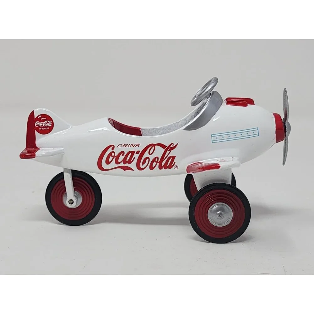 K-Line Coca Cola Brand Pedal Plane Train Accessory Bi Plane‎ Coke Toy